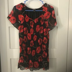 Dress Barn Blouse, Like new, Size L.